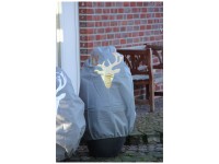 Videx Vlieshaube Hirsch-Metallic 110 x 110 cm