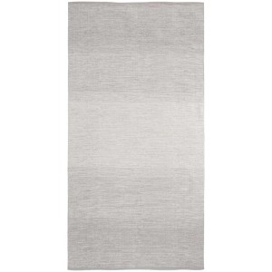 Tapis tissé main Andiamo Opland, coton, taupe clair, 60x120 cm. Tapis de couloir pour intérieur.