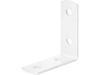 Stuhlwinkel pulverbeschichtet Weiss (HxBxT) 40 x 40 x 14 mm Stuhlwinkel pulverbeschichtet Weiss (HxBxT) 40 x 40 x 14 mm