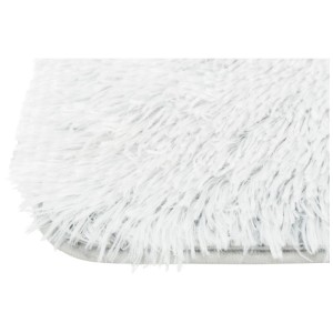 Tapis de couchage doux Trixie Harvey blanc et noir pour étagères, 33x38cm, en peluche polyester.