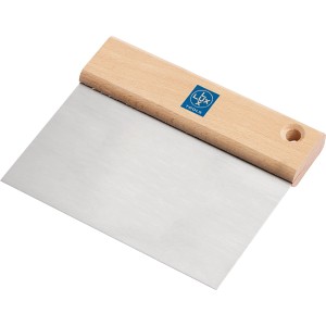 Spatule à enduire LUX, largeur 15 cm, avec manche en hêtre. Pour appliquer l'enduit.
