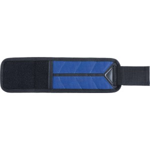 Bracelet magnétique LUX pour outils en bleu et noir. Aide pratique pour les bricoleurs.