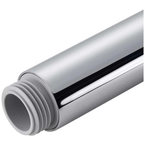 Pommeau de douche KWC FIT-X Slim, chromé, avec 1 jet et raccord 1/2 pouce.