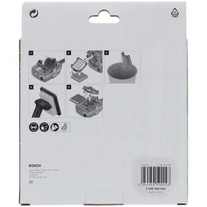 Filtre plissé plat Bosch pour AdvancedVac 18V-8, instructions de montage sur l'emballage.