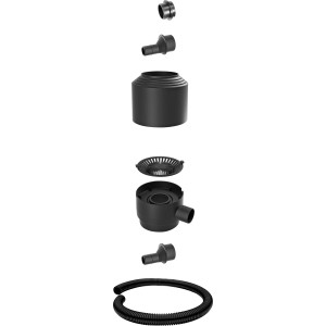 Set filtro esterno Waterform, 8 pezzi per serbatoi di raccolta acqua piovana, accessori per acqua piovana pulita.