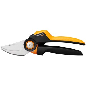Fiskars Gartenschere Bypass X-series L P961, orange-schwarz, für Äste bis 26mm.