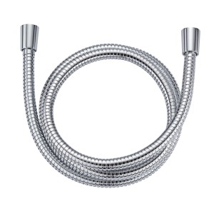Flexible de douche en métal chromé Diaqua Fortaflex, flexible et anti-torsion.