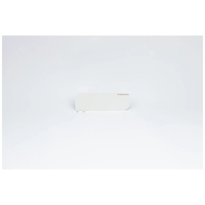 MagSpike Support gel douche M, blanc, avec crochet. Étagère de salle de bain peu encombrante pour montage mural.