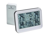 Möller Therm Funk-Wetterstation Silber