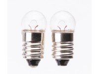 Glimmlampe E10 6 V / 2,35 W Transparent 2 Stk.