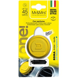 Mr&Mrs Fragrance Auto-Lufterfrischer One! Roma Amber Vanilla für Lüftungslamellen.