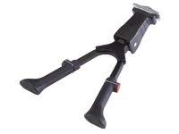 Zweibein-Ständer Alu Schwarz verstellbar 26 Zweibein-Ständer Alu Schwarz verstellbar 26