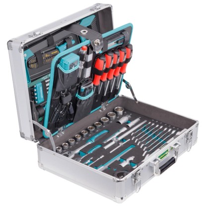 Technocraft Alu-Werkzeugkoffer TOP PRO 135 Aluminium 135-tlg.