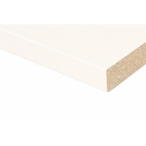 Piano di lavoro Kaindl bianco, larghezza 60 cm, al metro per la cucina.