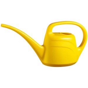 Arrosoir jaune Geli Eden 2 l pour plantes d'intérieur.