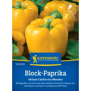 Poivron jaune 'Yellow California Wonder' de Kiepenkerl.