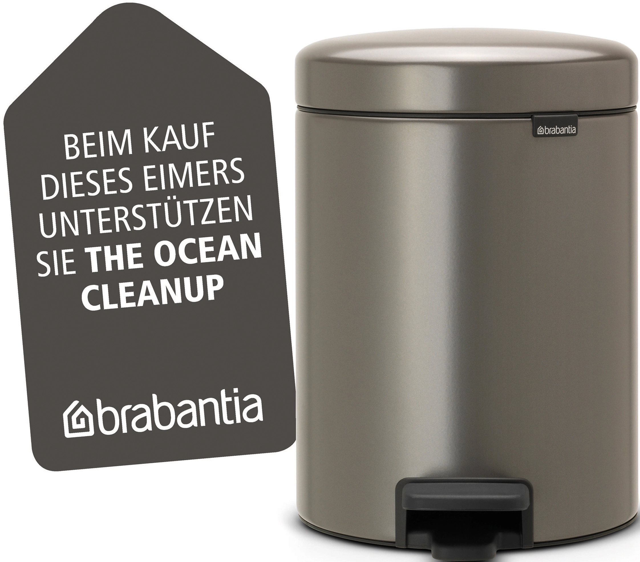 Brabantia Mülleimer Touch Bin 30 l Matt Steel kaufen bei OBI