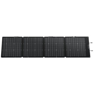 Pannello solare Ecoflow NextGen G2 nero, 220W, pieghevole e bifacciale.