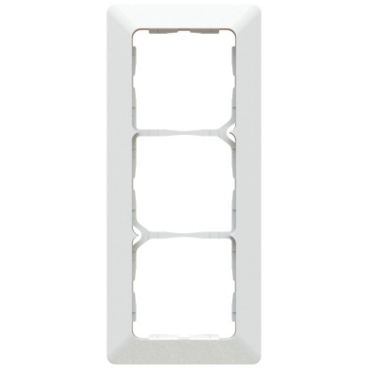 Abdeckrahmen Modino Priamos mit Designprofil Weiss 225 x 90 mm