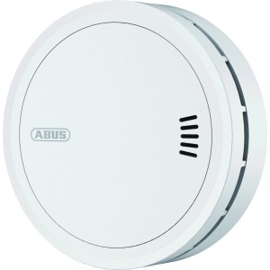 Détecteur de fumée Abus Prefira 5 SA1050 blanc et rond pour une protection incendie fiable.