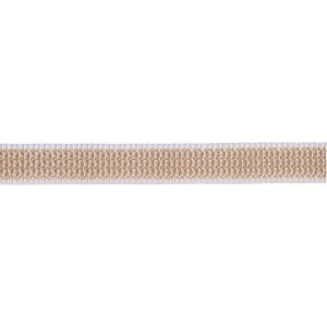 Sangle de volet roulant beige, largeur 15 mm, au mètre.