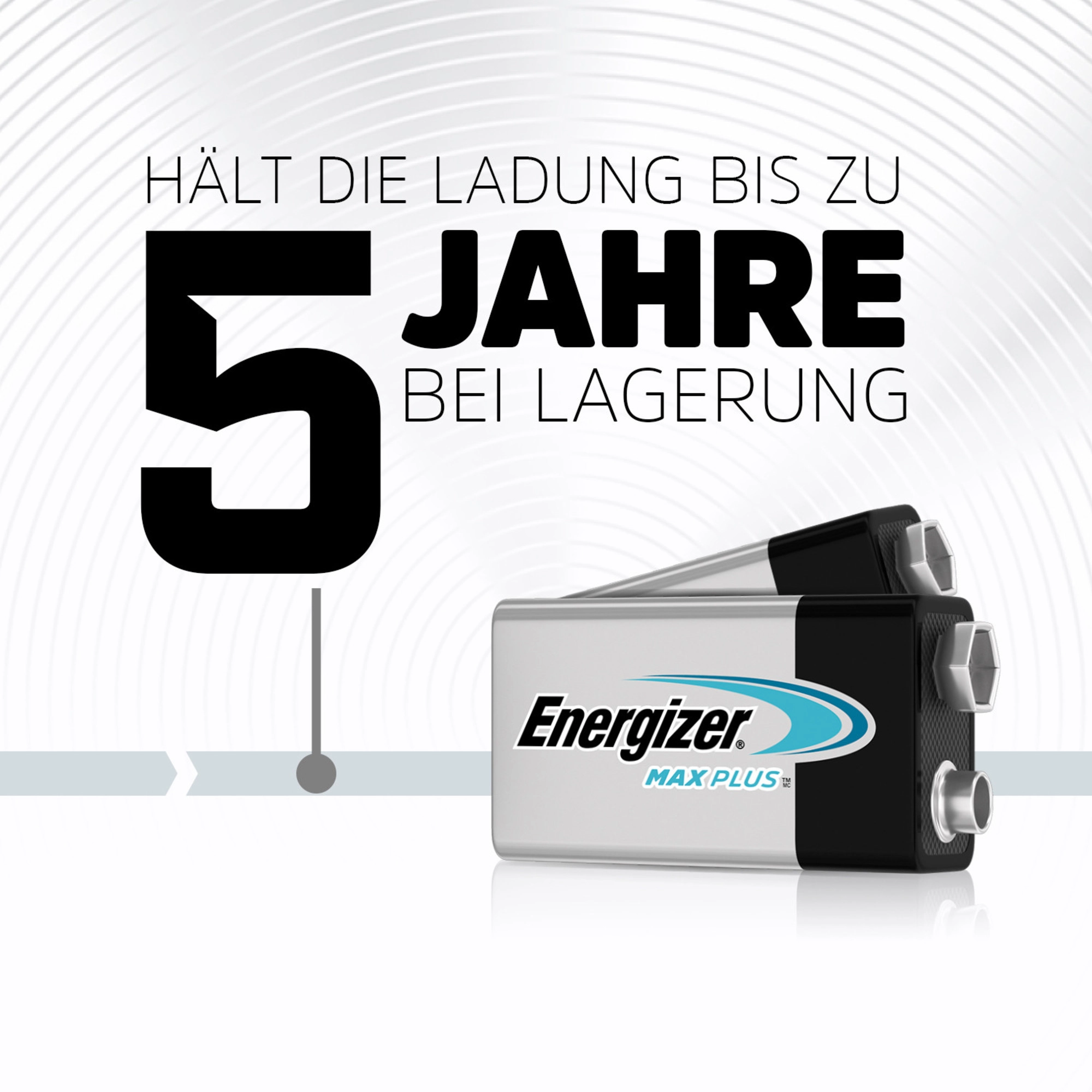 Energizer Max Plus Batteria 9V E-Block 1 pz
