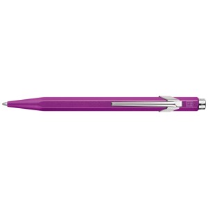 Caran d'Ache 849 penna a sfera Colormat-X Violet nel Slimpack.