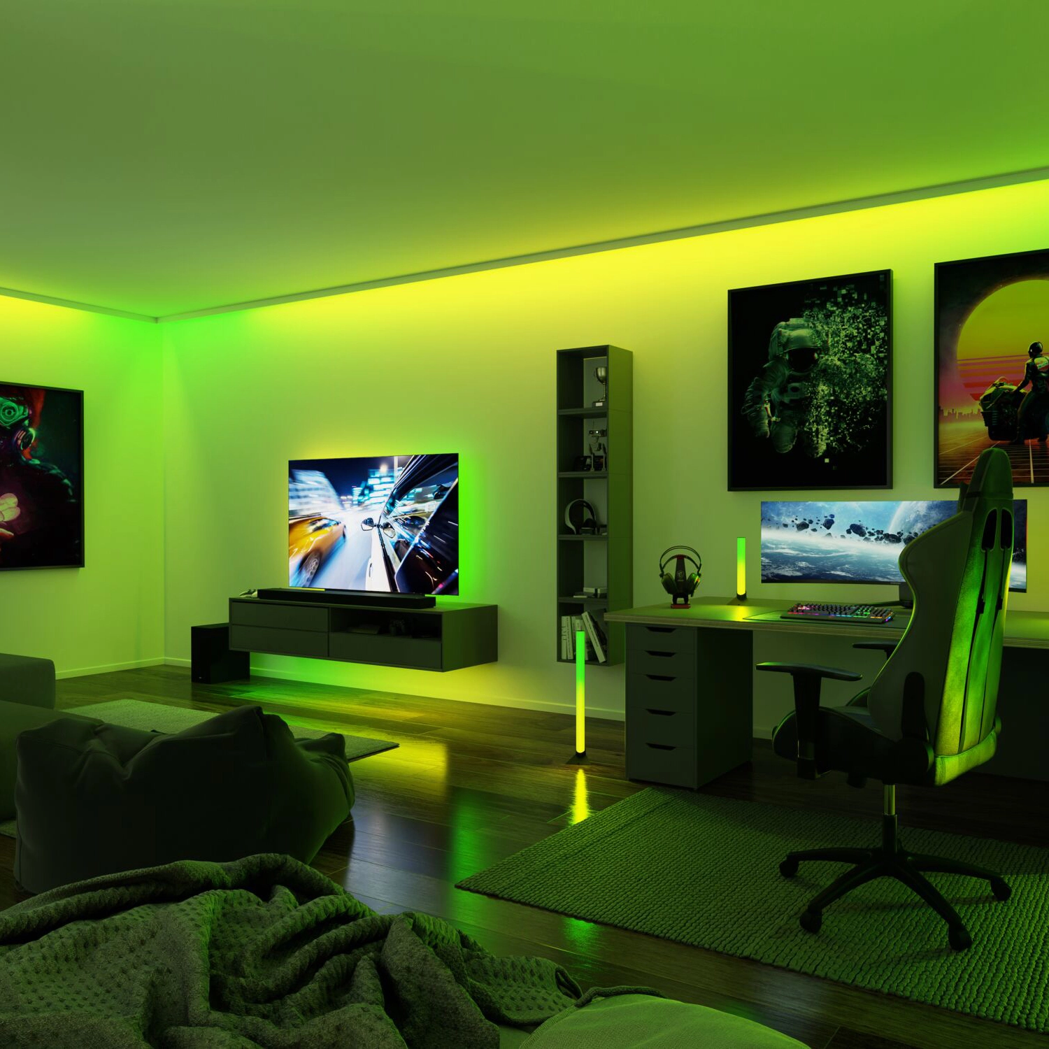 Strisce LED TV Ambientale PC Retroilluminazione Strisce LED