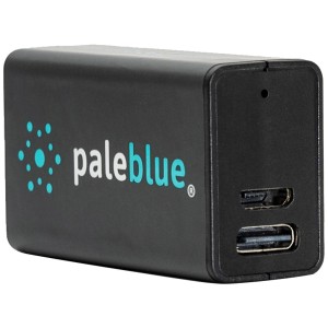 Pale Blue Batterie USB-C 9V, confezione da 2, ricaricabili.