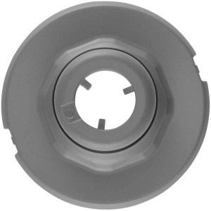 Gardena Raccord de robinet 21 mm (G 1/2) pour tuyaux d'arrosage, plastique gris.