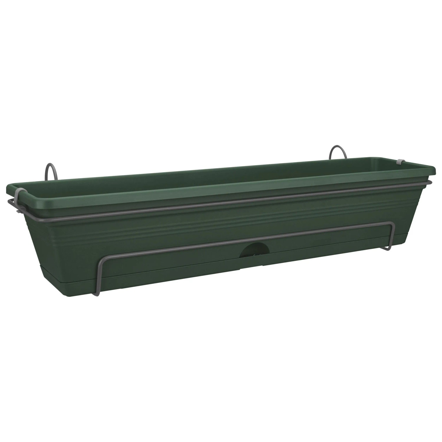 Elho Balkonkiste Green Basics Laubgrün (HxBxT) 16,5 x 49 x 26 cm kaufen bei OBI