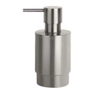 Spirella Seifenspender Nyo Steel Brushed, gebürsteter Edelstahl für moderne Bäder.