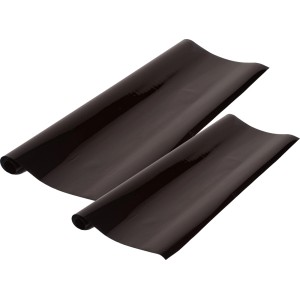 Pellicola oscurante nera, set da 2 per auto, protezione UV, antigraffio, antieffrazione.