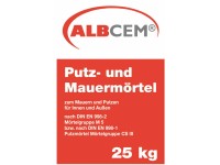 Putz- und Mauermörtel 25 kg