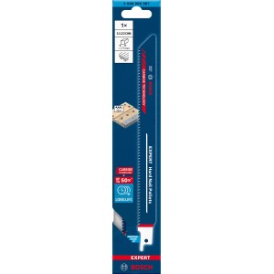 Lame de scie sabre Bosch Expert S 1122 CHM pour palettes à clous durs.