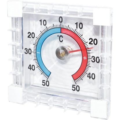 OBI Fenster-Thermometer Acryl