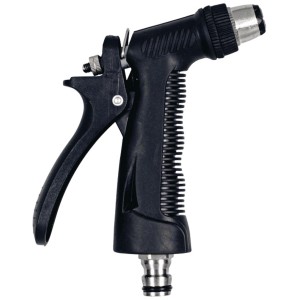 Geka plus pistola a spruzzo con raccordo e impugnatura ergonomica per irrigazione giardino.