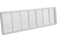 Marley Möbelgitter eckig Weiss 220 x 60 mm