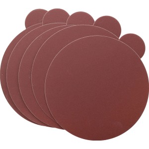 Disques abrasifs corindon Proxxon, grain 240, pour ponceuse à disque TG 125/E, lot de 5.