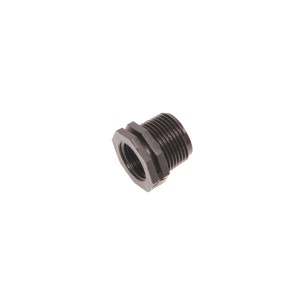 Réducteur noir 18,6 mm vers 26,4 mm pour systèmes d'eau froide.