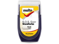 Molto S.O.S. Easy Wandfarbe matt Weiss 30 ml