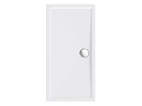 Piatto doccia in acrilico Teso Bianco (HxLxP) 140 x 70 x 2,5 cm