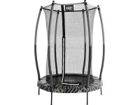 Exit Trampolin Tiggy Junior mit Sicherheitsnetz Schwarz-Grau Ø 140 cm