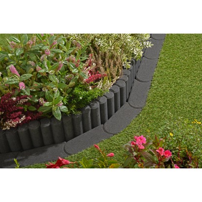 Kann Mähkante Mini Anthrazit 24 x 10 x 4,5 cm