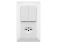 UP-Druckschalter Modino Priamos Weiss UP-Druckschalter Modino Priamos Weiss