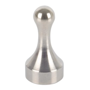 Cono magnetico al neodimio Fix-o-moll, 16 mm, argento. Utile accessorio per lavagna e bacheca.