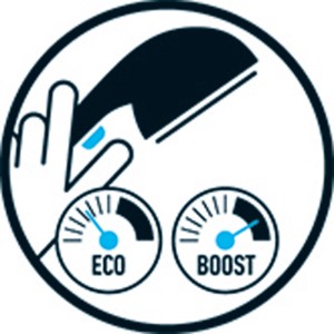 Hoverair Doccetta Diaqua Eco Tre nero opaco 3 tipi di getto Ø 107 mm