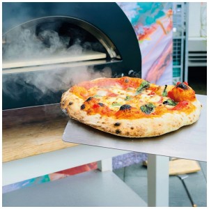 Sunset BBQ® Gas-Pizzaofen Como Schwarz 40 x 55 x 51 cm