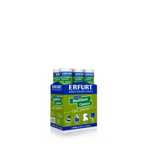 Erfurt papier peint ingrain Classico blanc 53 cm x 20 m