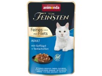 Animonda Vom Feinsten Geflügel und Seelachsfilet je 85 g / 18 Stk.